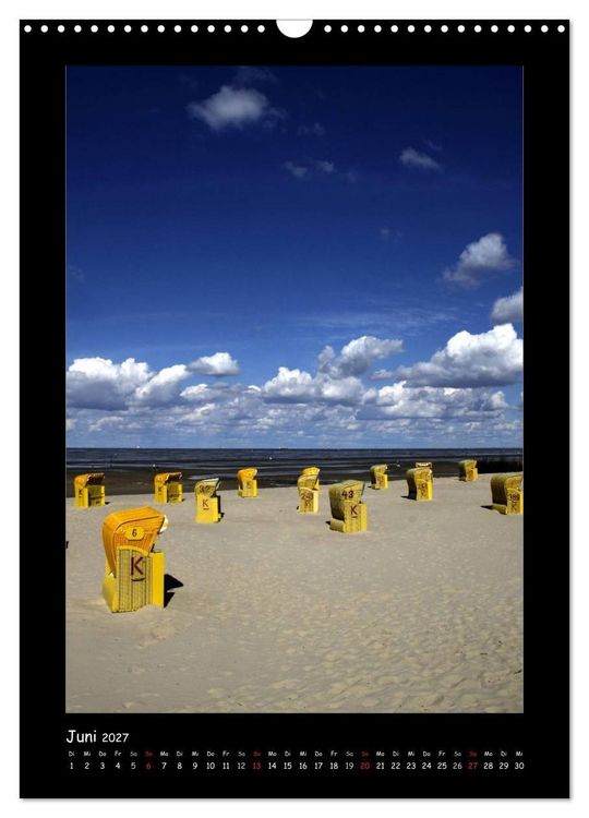Produktbild: Cuxhaven (Wandkalender 2027 DIN A3 hoch), CALVENDO Monatskalender