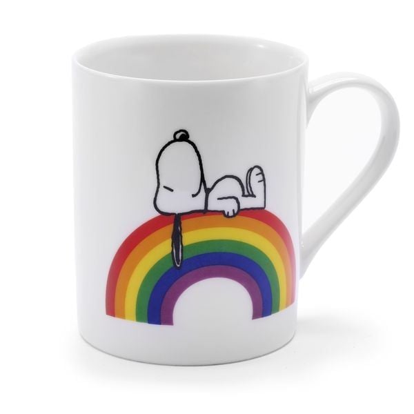 Produktbild: Snoopy Tasse &bdquo;Rainbow"