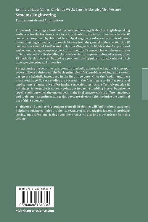 Produktbild: Systems Engineering