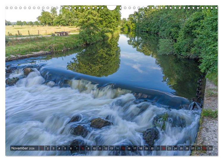 Produktbild: Entlang der Rur im Kreis Heinsberg (Wandkalender 2026 DIN A3 quer), CALVENDO Monatskalender