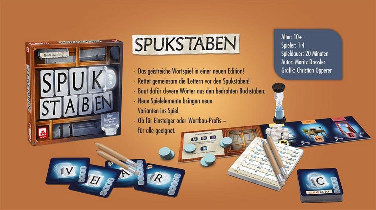 Produktbild: SPUKSTABEN (XXL) - Neue Spukstaben - neue Varianten - 2. Edition