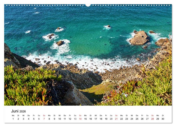 Produktbild: Europas einzigartige K&uuml;sten (Wandkalender 2026 DIN A2 quer), CALVENDO Monatskalender