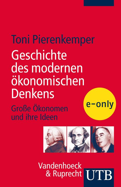 Produktbild: Geschichte des modernen &ouml;konomischen Denkens