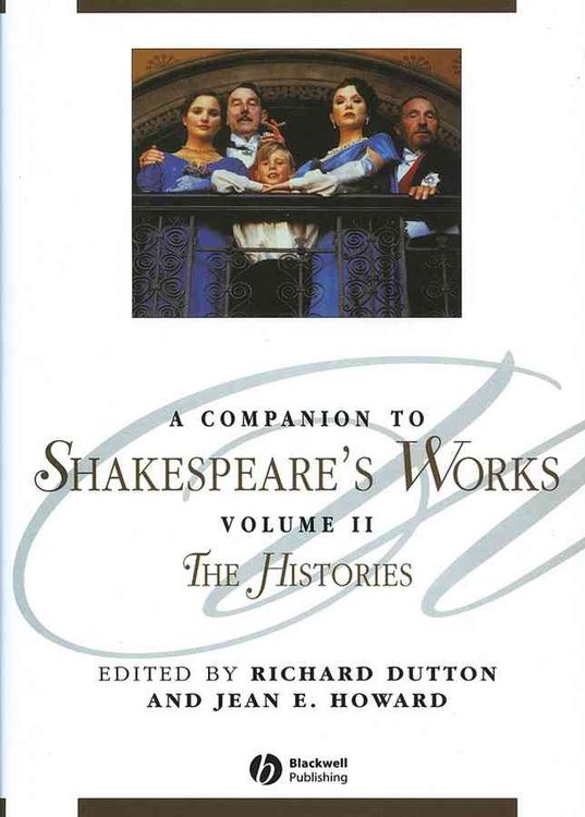 Produktbild: A Companion to Shakespeare's Works