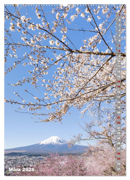 Produktbild: DER ZAUBER JAPANS Faszinierende Impressionen (Wandkalender 2026 DIN A2 hoch), CALVENDO Monatskalender