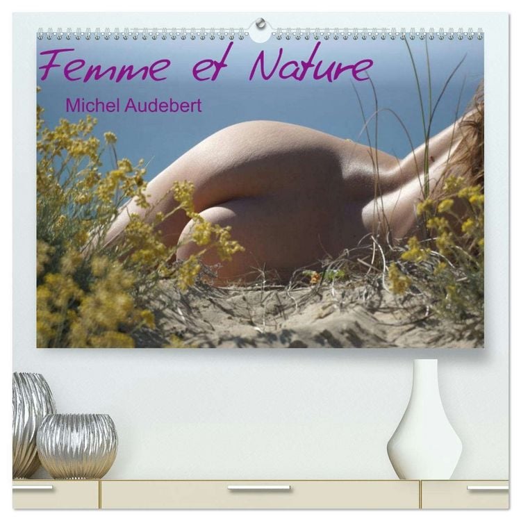 Produktbild: Femme et Nature (Calendrier mural 2026 DIN A2 vertical) calendrier de bureau