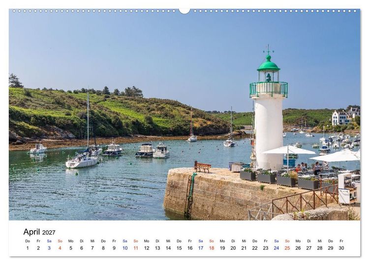 Produktbild: Morbihan - Eine Entdeckungsreise in den S&uuml;den der Bretagne (Wandkalender 2027 DIN A2 quer), CALVENDO Monatskalender
