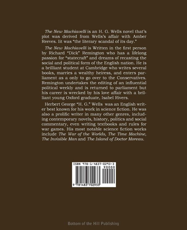 Produktbild: The New Machiavelli