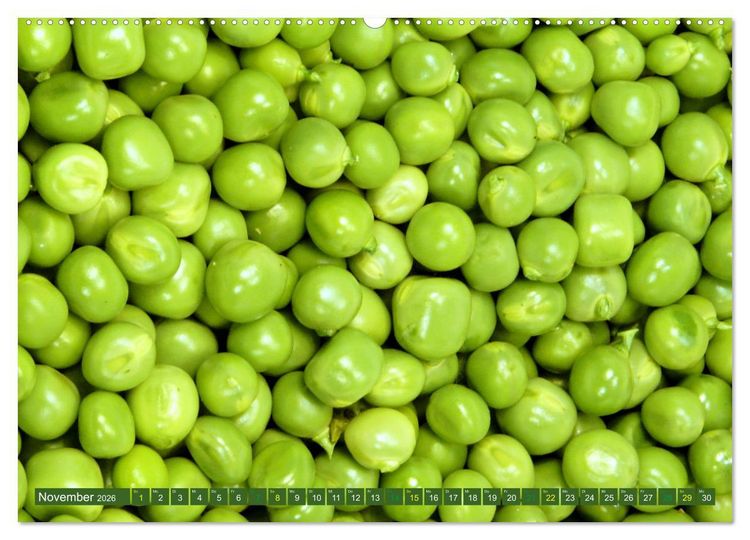 Produktbild: GR&Uuml;N - Gem&uuml;se und Obst - Knackig und Frisch (Wandkalender 2026 DIN A2 quer), CALVENDO Monatskalender
