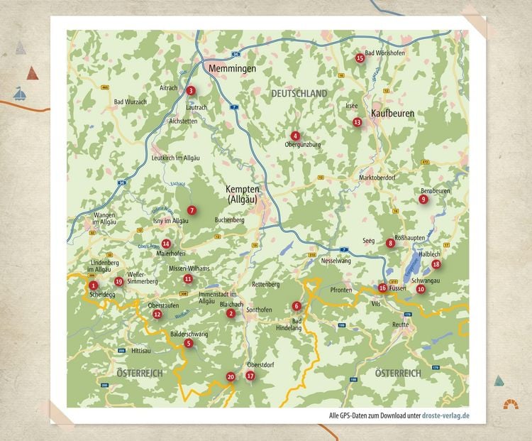 Produktbild: Allg&auml;u. Wandern f&uuml;r die Seele