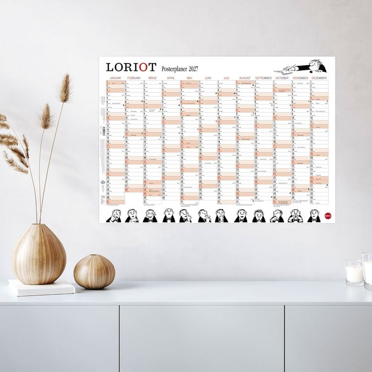 Produktbild: Loriot Posterplaner 2027