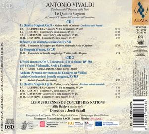 Produktbild: Vivaldi: Le Quattro Stagioni