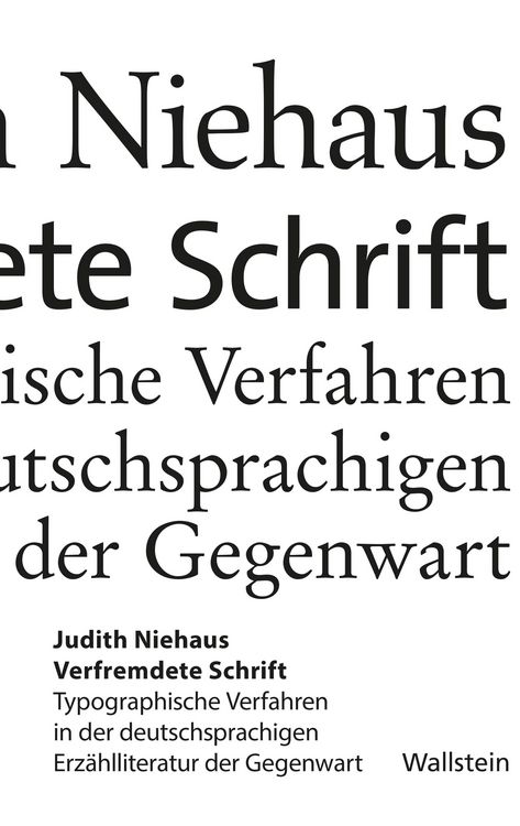 Produktbild: Verfremdete Schrift