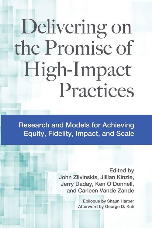 Produktbild: Delivering on the Promise of High-Impact Practices