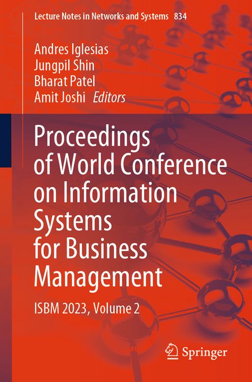 Produktbild: Proceedings of World Conference on Information Systems for Business Management