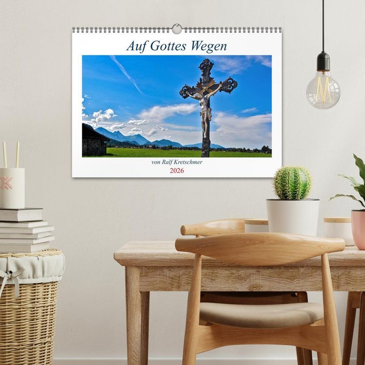 Produktbild: Auf Gottes Wegen von Ralf Kretschmer (Wandkalender 2026 DIN A3 quer), CALVENDO Monatskalender