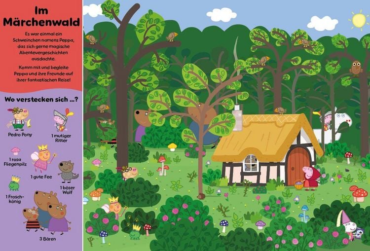 Produktbild: Peppa Pig: Wo ist Peppa? Mein magisches Wimmelbuch
