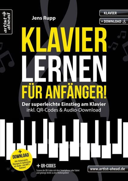 Produktbild: Klavier lernen f&uuml;r Anf&auml;nger!