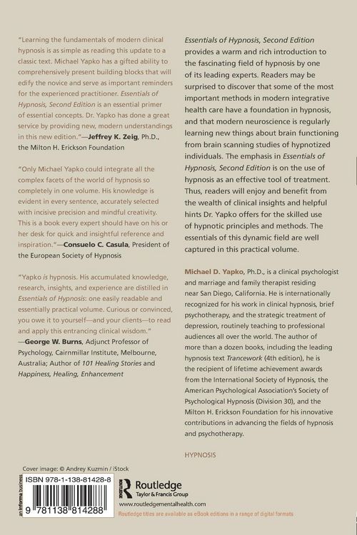 Produktbild: Essentials of Hypnosis