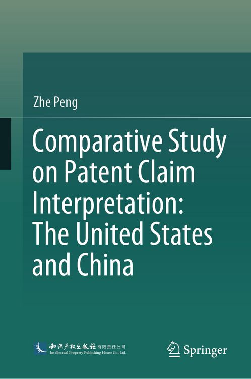 Produktbild: Comparative Study on Patent Claim Interpretation: The United States and China