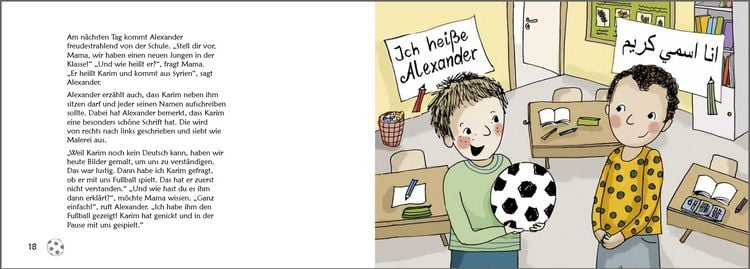 Produktbild: Karim auf der Flucht - Das Bilder-Erz&auml;hlbuch f&uuml;r heimische Kinder und ihre neuen Freunde von weit her