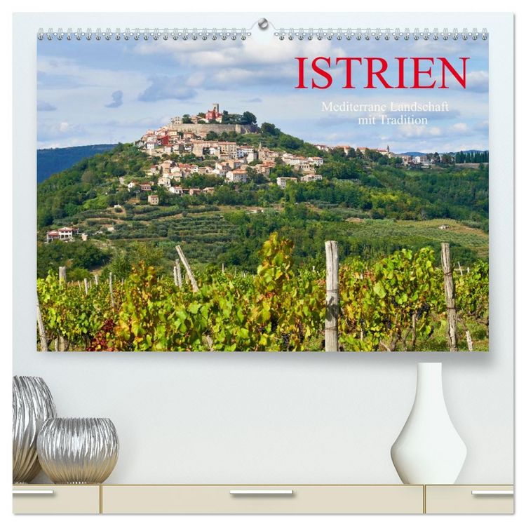 Produktbild: ISTRIEN (hochwertiger Premium Wandkalender 2026 DIN A2 quer), Kunstdruck in Hochglanz