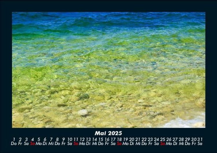 Produktbild: Meereslandschaft 2025 Fotokalender DIN A5
