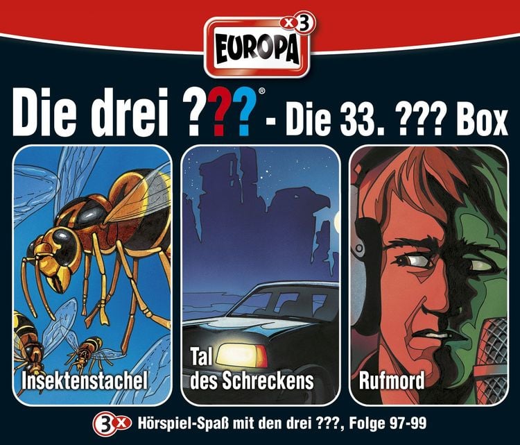 Bild vom Artikel 33/3er Box-Folgen 97-99 vom Autor Die drei ???