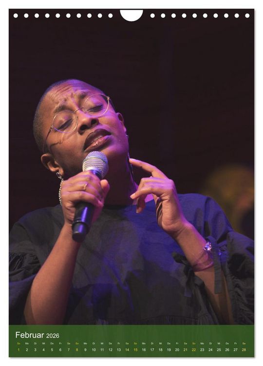 Produktbild: Jazz and more in Weimar (Wandkalender 2026 DIN A4 hoch), CALVENDO Monatskalender