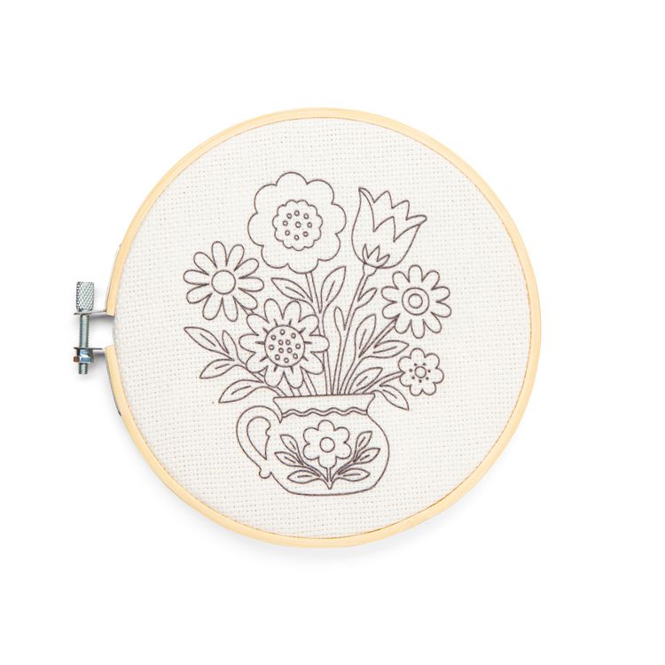 Produktbild: Blumenstrau&szlig; Punch Needle