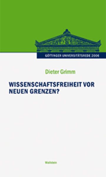 Produktbild: Wissenschaftsfreiheit vor neuen Grenzen?