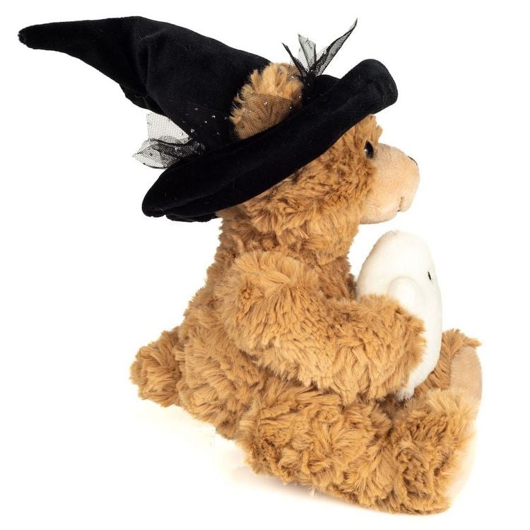 Produktbild: Teddy Hermann 94612 - Halloween Teddy mit Gespenst, Pl&uuml;sch, 20 cm