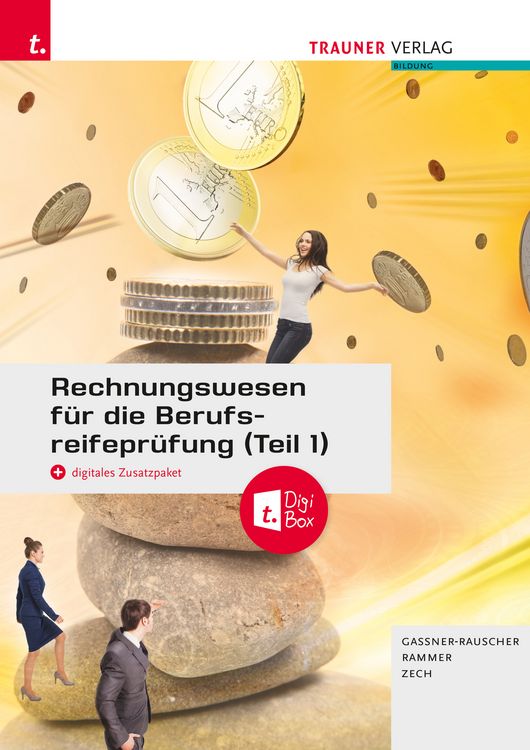 Produktbild: Rechnungswesen f&uuml;r die Berufsreifepr&uuml;fung (Teil 1) + TRAUNER-DigiBox + E-Book