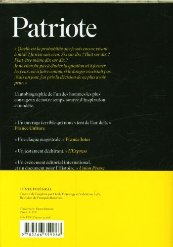 Produktbild: Patriote : m&eacute;moires