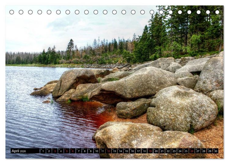 Produktbild: Verzauberter Harz (Tischkalender 2026 DIN A5 quer), CALVENDO Monatskalender