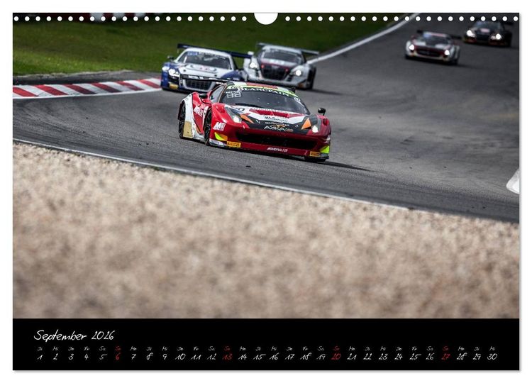 Produktbild: EMOTIONS ON THE GRID - Blancpain Endurance Series N&uuml;rburgring (Wandkalender 2026 DIN A3 quer), CALVENDO Monatskalender
