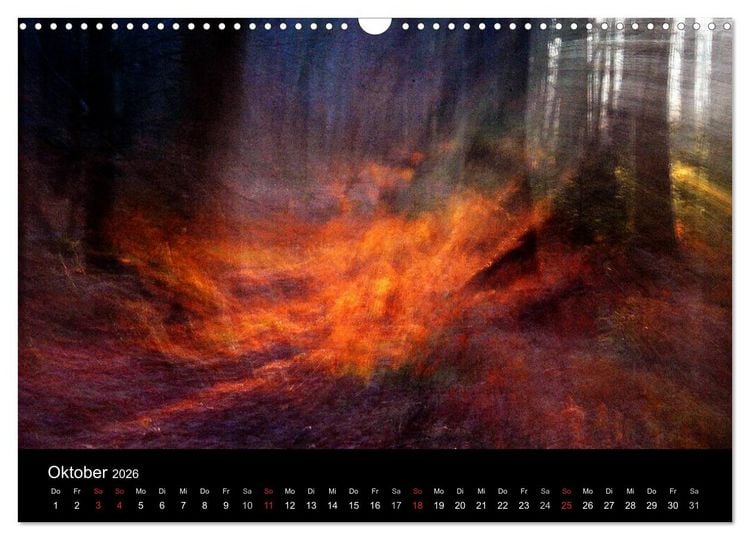 Produktbild: Magischer Wald (Wandkalender 2026 DIN A3 quer), CALVENDO Monatskalender
