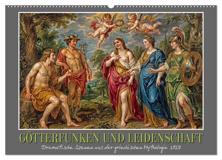 Produktbild: G&ouml;tterfunken und Leidenschaft (Wandkalender 2027 DIN A2 quer), CALVENDO Monatskalender