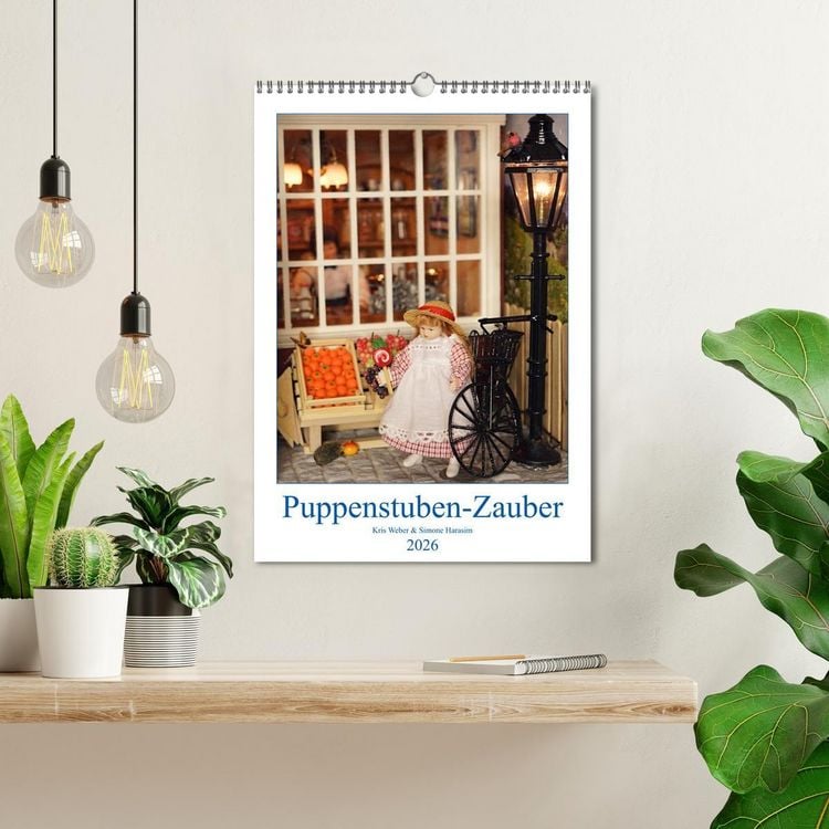 Produktbild: Puppenstuben-Zauber (Wandkalender 2026 DIN A3 hoch), CALVENDO Monatskalender