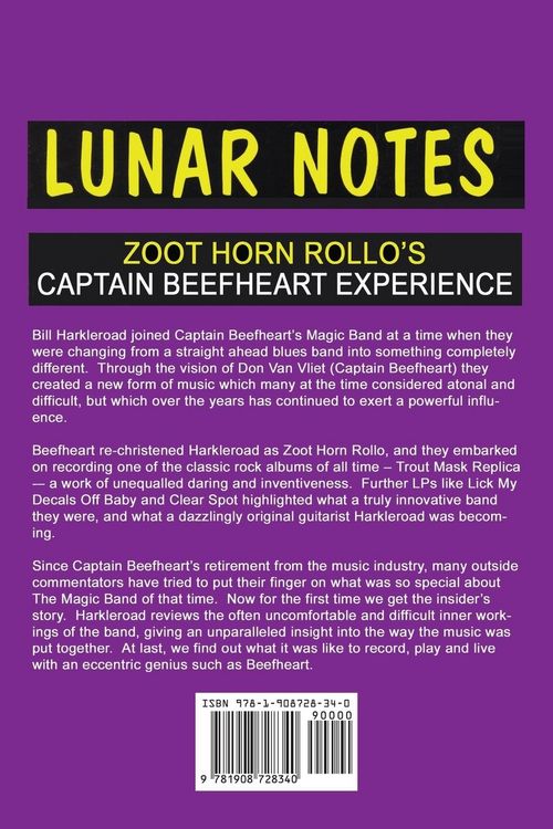 Produktbild: Lunar Notes - Zoot Horn Rollo's Captain Beefheart Experience