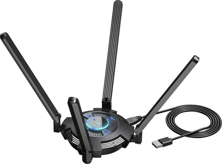 Produktbild: Wavlink Vitesse Ultra WiFi 6E AX5400 USB3.0 Adapter WLAN Adapter USB-A (USB 3.0) 5400MBit/s