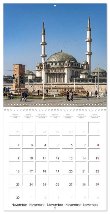 Produktbild: Turkey - Istanbul (Wall Calendar 2026 12 &times; 12 Inch) CALVENDO 12 Month Wall Calendar