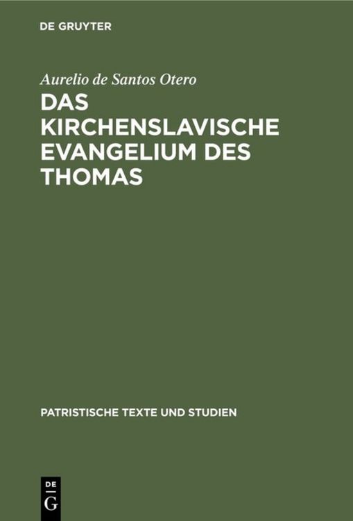 Produktbild: Das kirchenslavische Evangelium des Thomas