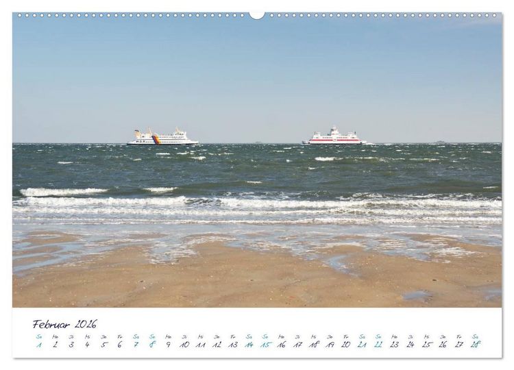 Produktbild: F&ouml;hr - Nordfriesische Trauminsel (Wandkalender 2026 DIN A2 quer), CALVENDO Monatskalender