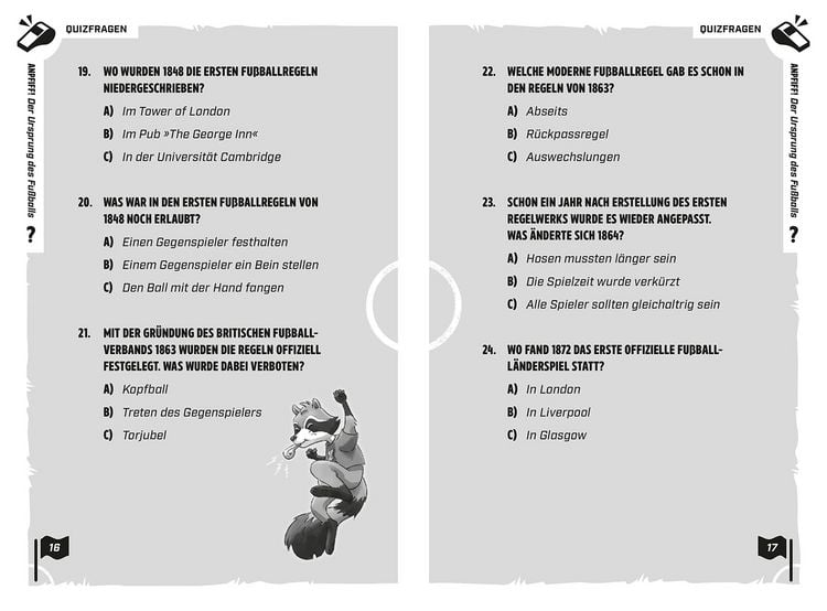 Produktbild: kicker Kids Fu&szlig;ball Quiz