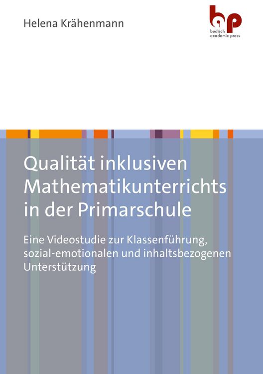 Produktbild: Qualit&auml;t inklusiven Mathematikunterrichts in der Primarschule