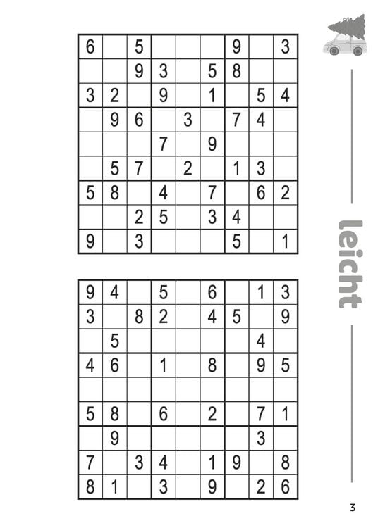 Produktbild: Maxi-Buch Weihnachtsausgabe Sudoku