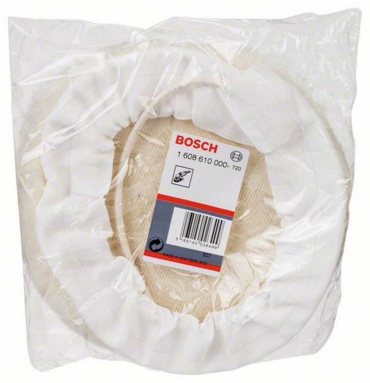 Produktbild: Bosch Accessories 1608610000 Lammwollhaube f&uuml;r Polierer, 180 mm Durchmesser 180 mm 1 St.