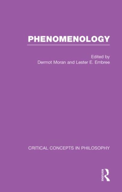 Produktbild: Phenomenology:crit Con in Phil