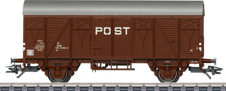 Produktbild: M&auml;rklin 46278 Gedeckter G&uuml;terwagen AC